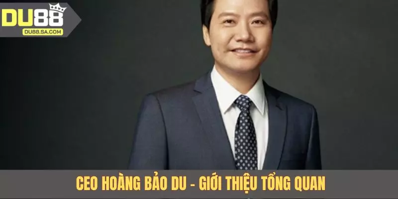 CEO Hoàng Bảo Du - Giới thiệu tổng quan 